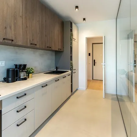 Stylish 1br With Balcony In Vibrant Business Area Apartment *
