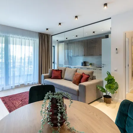 Stylish 1br With Balcony In Vibrant Business Area Bukareszt